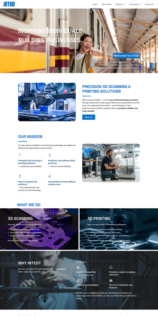 Web Design - inted-sg