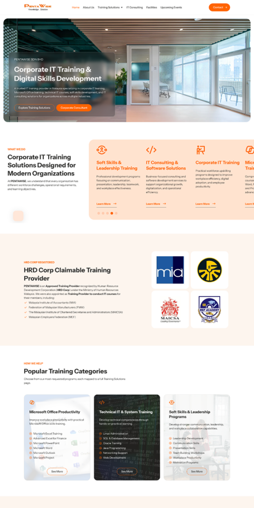 Web Design - pentawise